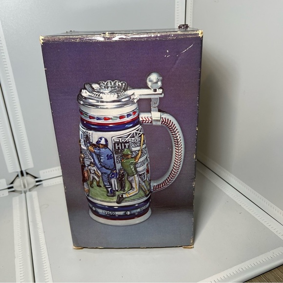 Avon Other - Avon 1984 Great American Baseball Ceramic Beer Stein Collectable Mug w/Box